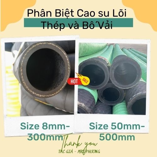 2 loại Ống Cao Su Công Nghiệp phổ biến hiện nay