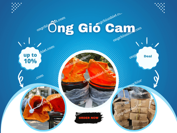 Quy cách đóng gói sản phẩm ống gió vải simili cam