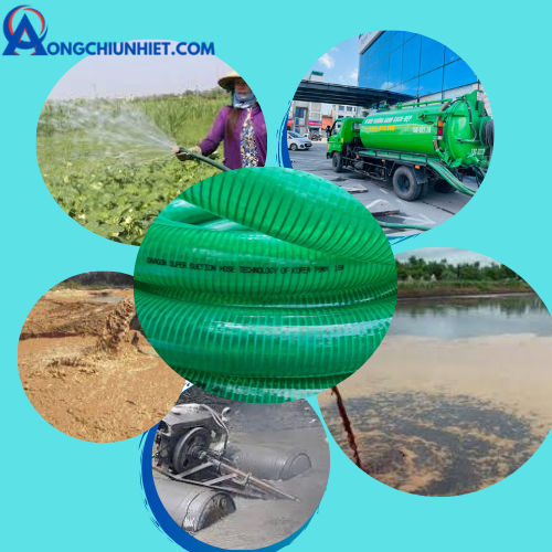Top 5 ứng dụng phổ biến của Ống Nhựa Lõi Thép hút bể phốt
