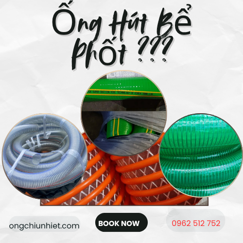 Kinh nghiệm chọn mua ống hút bể phốt cho xe hút hầm cầu