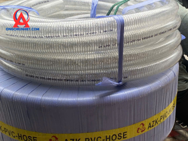 Ống nhựa mềm lõi thép chịu nhiệt phi 50 dẫn nước nóng